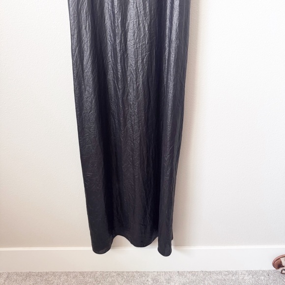 BCBGMaxAzria Deanne slip Maxi Dress black shimmer - Picture 6 of 14